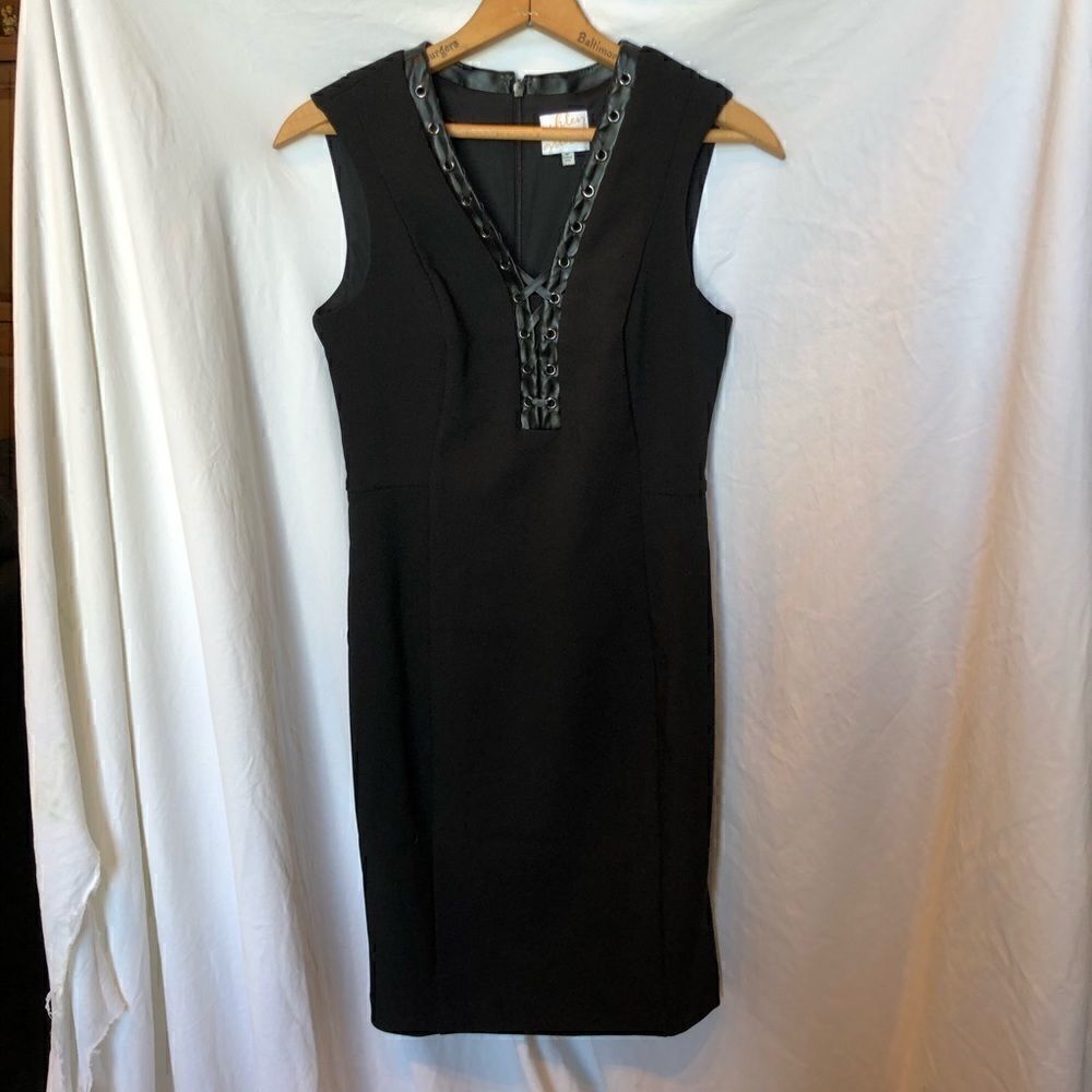 Ashley Graham Beyond Black Dress Sleeveless SP